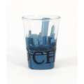 Americaware Americaware SGCHI01 Chicago Duo Tone Etched Shot Glass SGCHI01